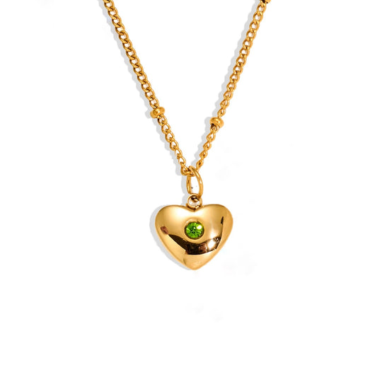 Bianca Green Necklace